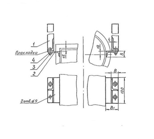 Подвески судовых трубопроводов Тип 4 в Жлобине