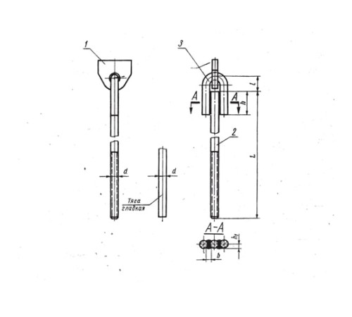 Проушины с тягой подвесок стальных трубопроводов в Жлобине