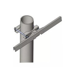 Крепления трубопроводов к металлическим колоннам