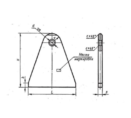 Плавники приварные с накладкой в Жлобине от Спецметаллстрой