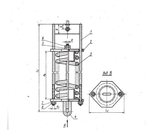 Блоки пружин подвесок стальных трубопроводов в Жлобине