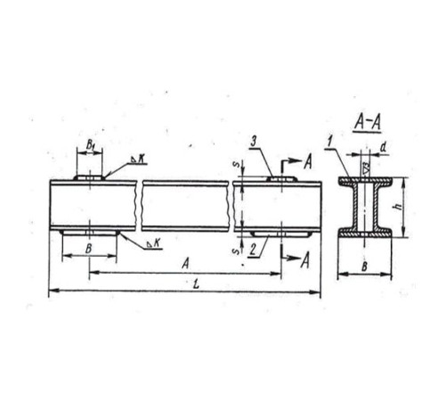 Балки опорных подвесок трубопроводов в Жлобине