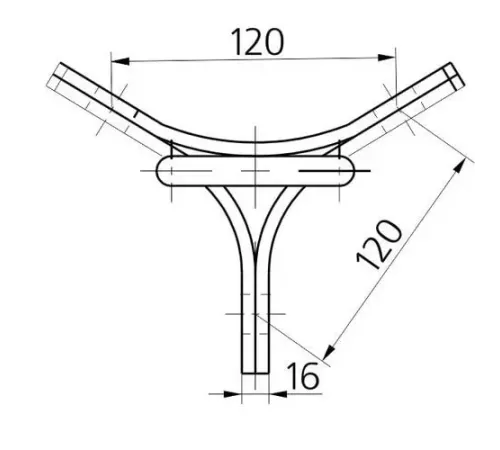 Коромысла типа КТ3-7-1 в Жлобине для ЛЭП