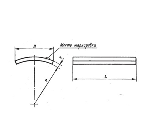 Накладки блоков приварных подвесок трубопроводов в Жлобине