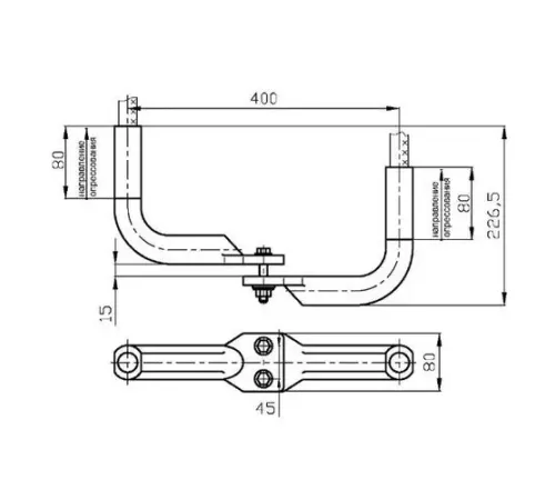 Аппаратные зажимы типа 2А2А для ЛЭП в Жлобине