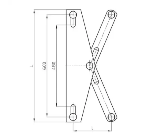 Коромысла типа 2КЛ для ЛЭП в Жлобине