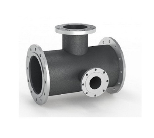 Тройники фланцевые с пожарной подставкой чугунные в Жлобине