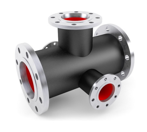 Кресты фланцевые с пожарной подставкой чугунные в Жлобине