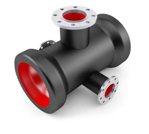 Кресты чугунные фланец-раструб с пожарной подставкой в Жлобине