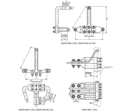 Аппаратные зажимы 3А2АП, ЗААП, 4А6АП, 5А2АП в Жлобине