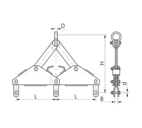 Коромысла типа 3КБ для ЛЭП в Жлобине