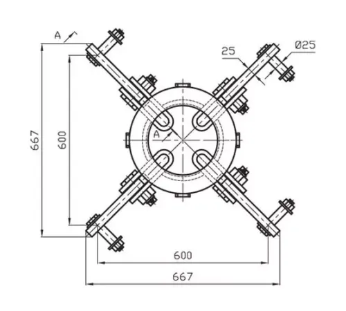 Коромысла лучевые типа КЛ в Жлобине для ЛЭП