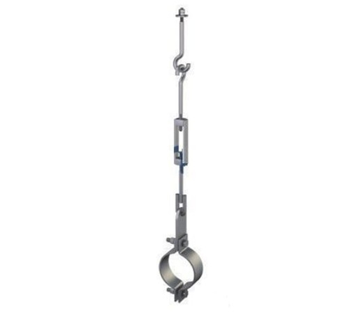 Подвески одной трубы на тяге в Жлобине для трубопроводов