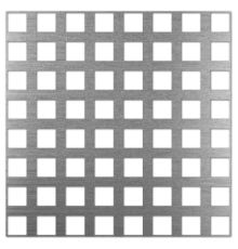 Перфорированный лист Qg 1,25х2,5 м