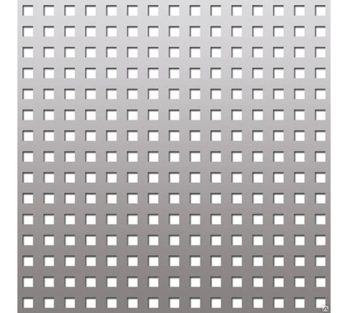 Перфорированные листы Qg с квадратными отверстиями 1х2м в Жлобине