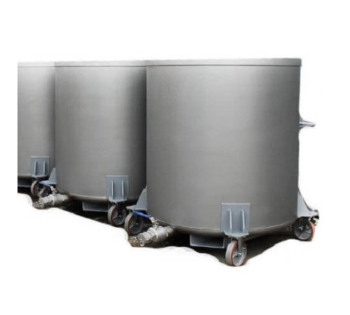 Передвижные дежи для лакокрасочной промышленности в Жлобине