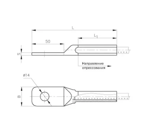 Аппаратные зажимы типа А1М в Жлобине для ЛЭП