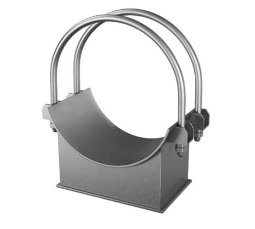 Двуххомутовые скользящие опоры для труб в Жлобине