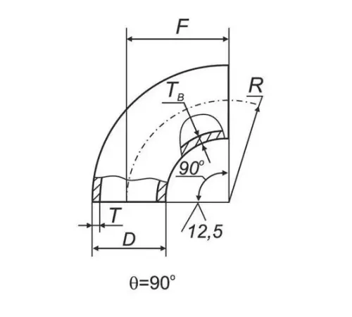 Отводы 90° в ВУС изоляции в Жлобине