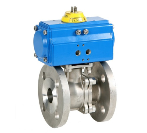 Шаровые фланцевые краны с приводом в Жлобине для юрлиц