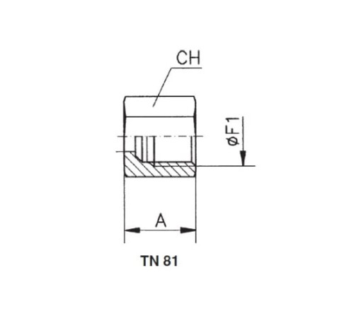 Накидные гайки TN81 и врезные кольца TN88 в Жлобине