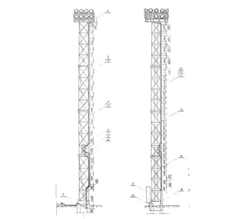 Мачты осветительные в Жлобине для юридических лиц
