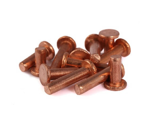 Медные заклепки с плоской головкой в Жлобине для юрлиц