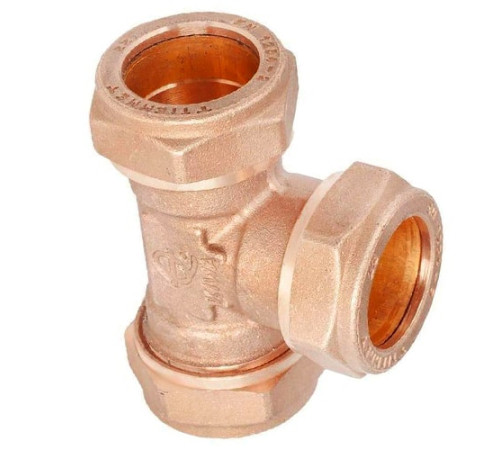 Медные обжимные тройники в Жлобине с доставкой по Беларуси