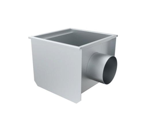 Нержавеющие трапы прямоугольные с горизонтальным выпуском в Жлобине
