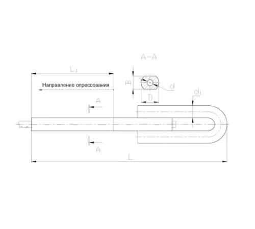 Натяжные прессуемые зажимы типа НС в Жлобине