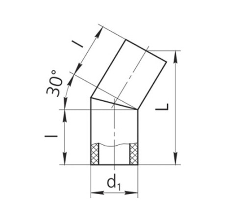 Оболочки на теплоизоляционные отводы 30° в Жлобине