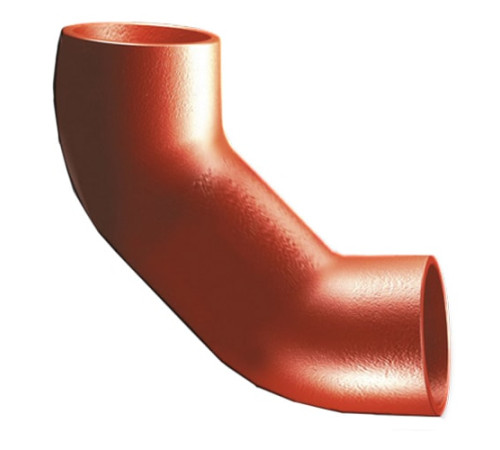 Отводы 88° из двух колен в Жлобине (Беларусь)