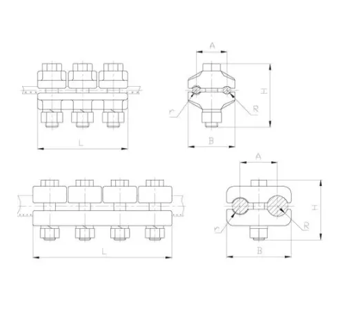 Плашечные зажимы типа ПАМ в Жлобине и Беларуси