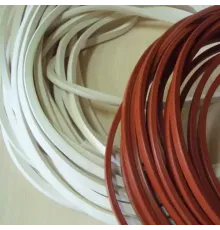 Резиновые пищевые прямоугольные шнуры