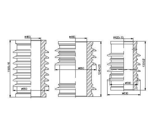 Покрышки для трансформаторов напряжения 110 кВ в Жлобине