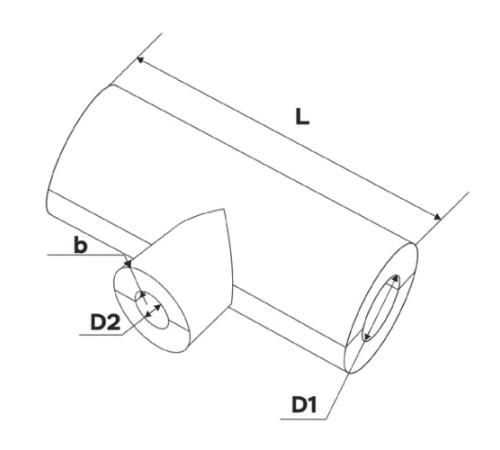 Теплоизоляционные переходные тройники в Жлобине