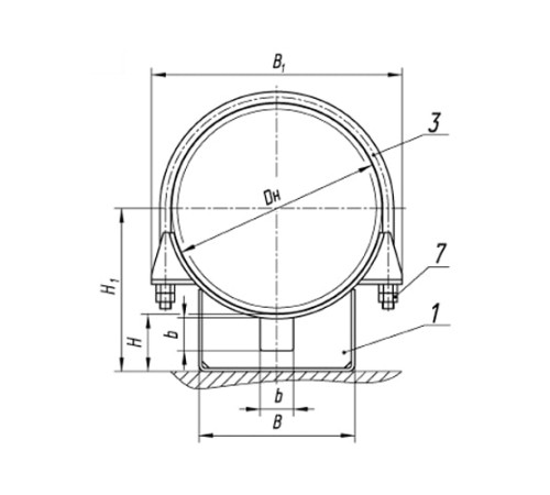 Опоры ТПР.05.29.00.000 для трубопроводов в Жлобине