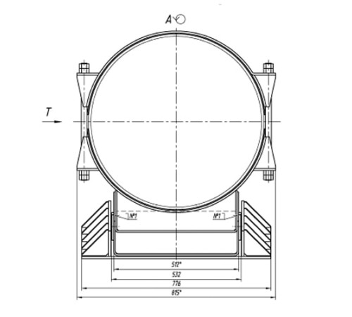 Опоры ТПР.08.13.00.000 в Жлобине для трубопроводов