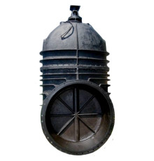 Задвижка клиновая чугунная с невыдвижным шпинделем